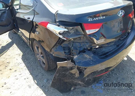 2011 Hyundai Elantra Gls из США, поврежденный, VIN 5NPDH4AE9BH049229